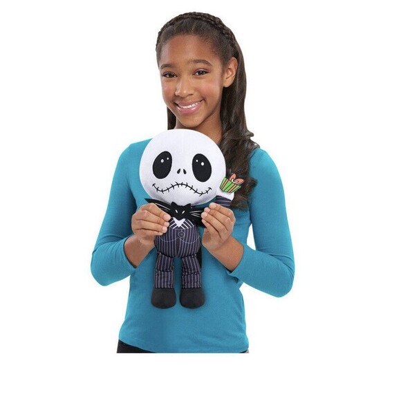 Just Play Disney Nightmare Before Christmas Jack Skellington Holiday 16" Plush - Picture 4 of 9